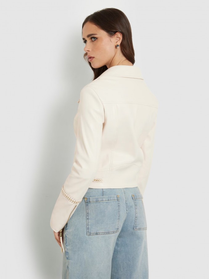 Jacket Woman Cream Guess