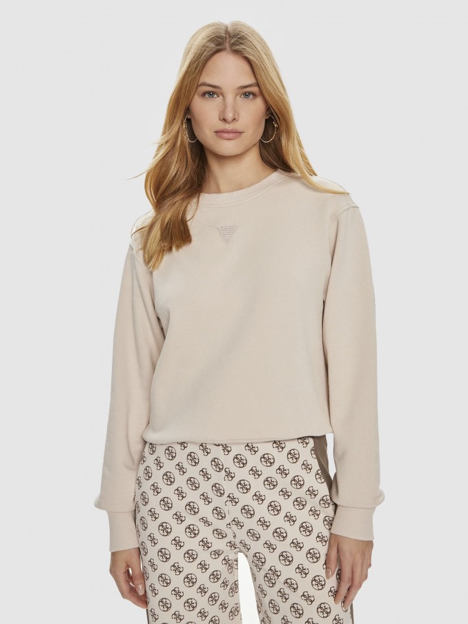 Jumper Woman Beige Guess