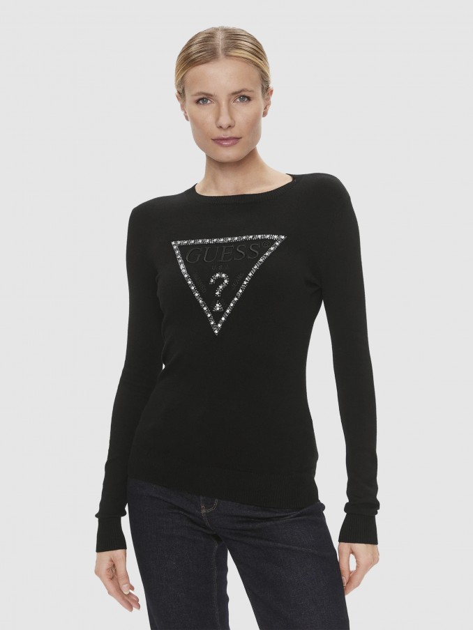 Pullover Woman Black Guess