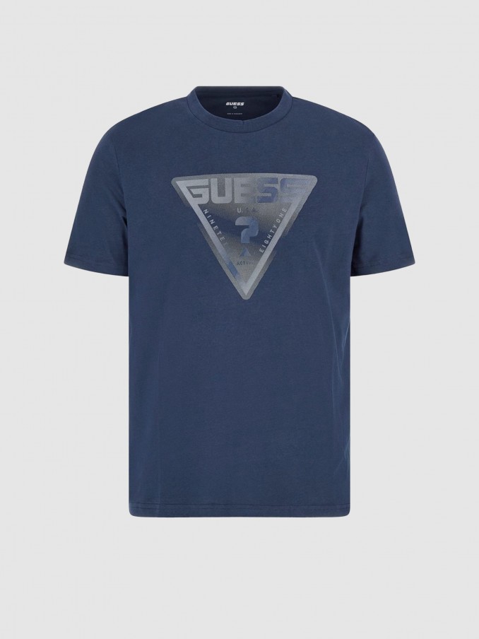 T-Shirt Man Blue Guess Underwear