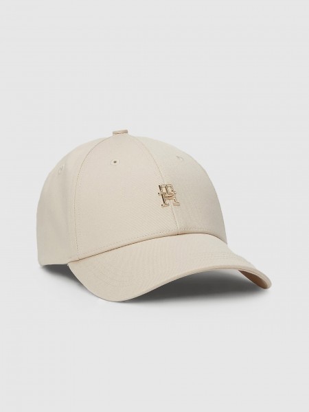 Hats Woman Cream Tommy Jeans