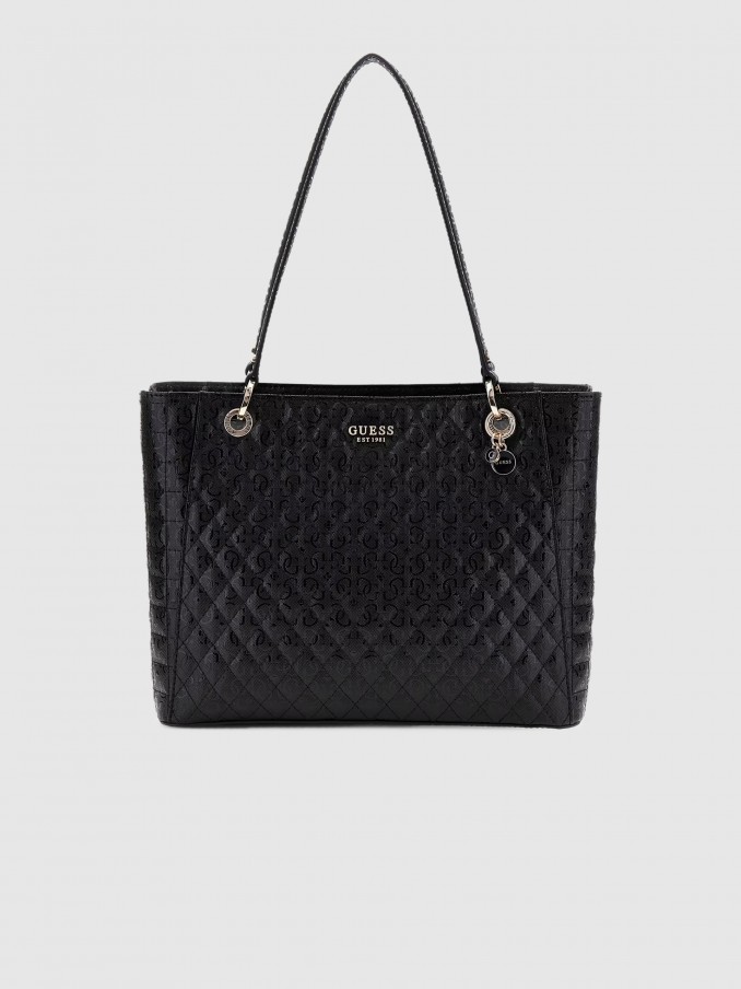 Bolsos de Mano Mujer Negro Guess