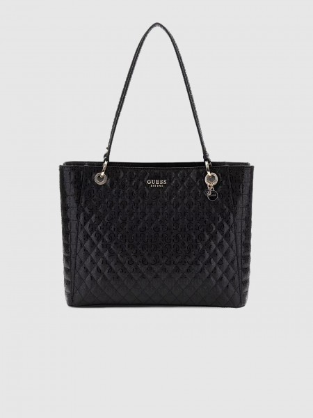 Bolsos de Mano Mujer Negro Guess