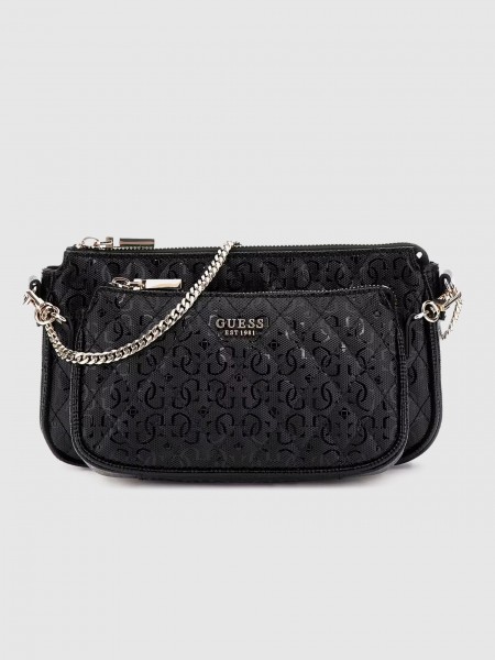 Bolsos de Hombro Mujer Negro Guess