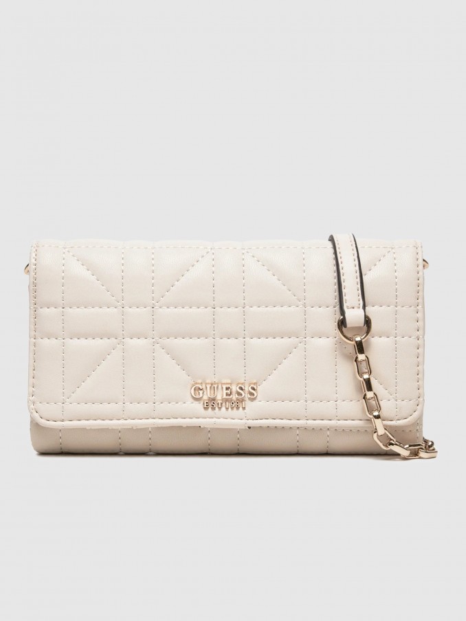 Shoulder Bags Woman Cream Guess