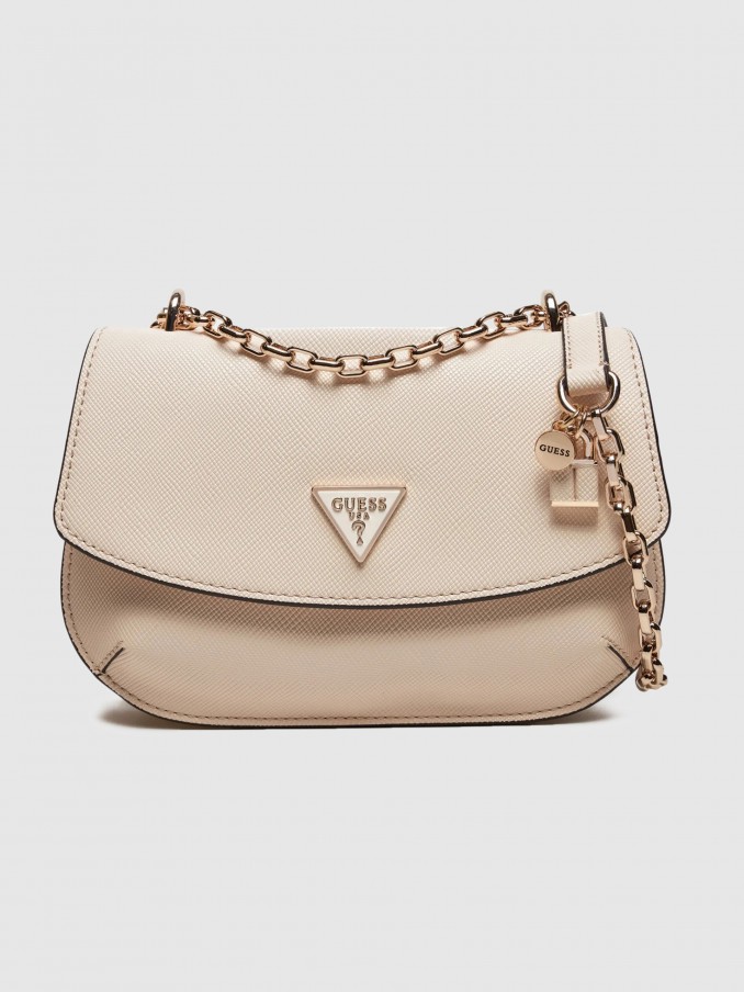 Shoulder Bags Woman Cream Guess