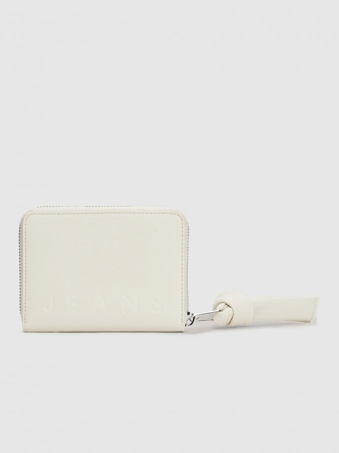 Wallet Woman Cream Tommy Jeans