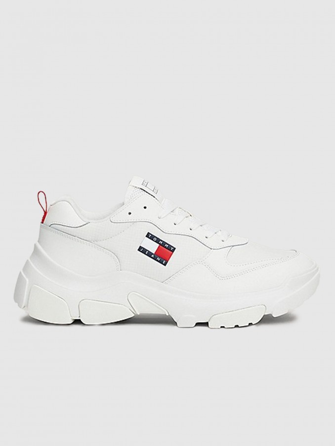 Sneakers Woman White Tommy Jeans