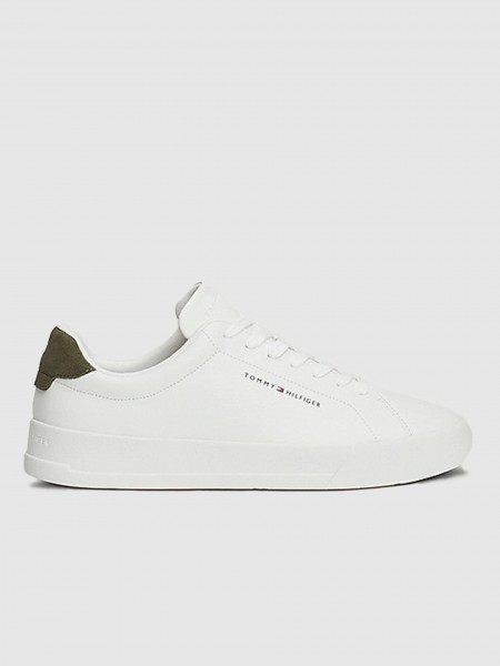 Tenis Hombre Blanco Tommy Jeans