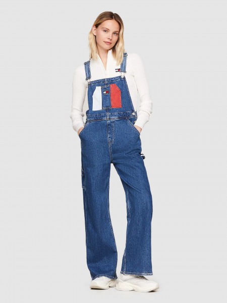 Overall Woman Jeans Tommy Jeans