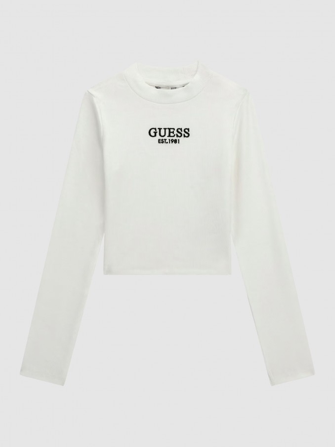 Pullover Girl White Guess