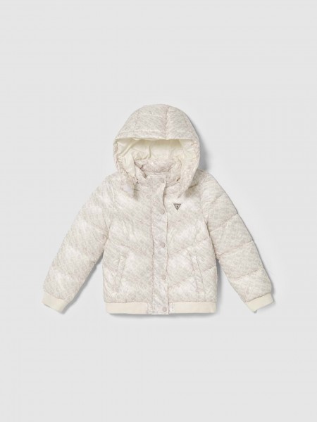 Jacket Girl Cream Guess