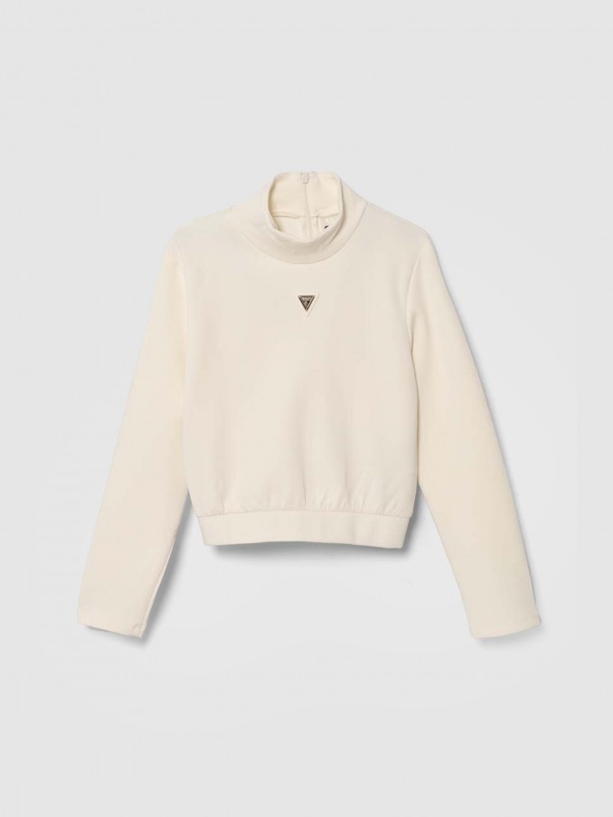 Pullover Girl White Guess