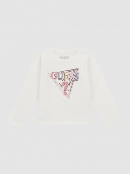 Pullover Girl White Guess