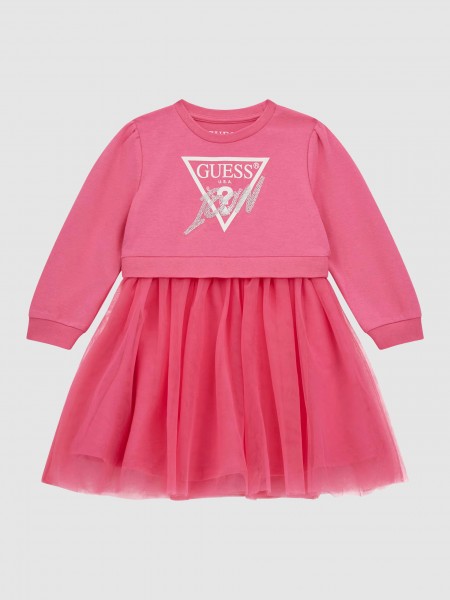 Dress Girl Rose Guess