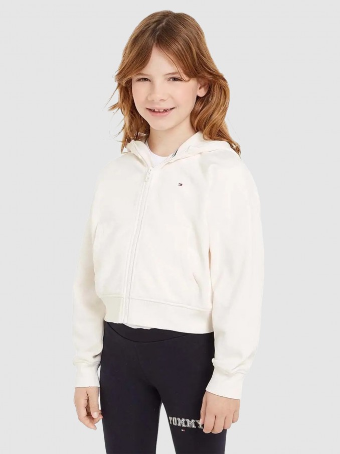 Jumper Girl Cream Tommy Jeans Kids