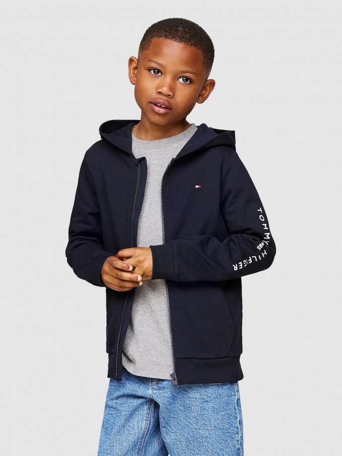 Jacket Unisex Child Navy Blue Tommy Jeans Kids