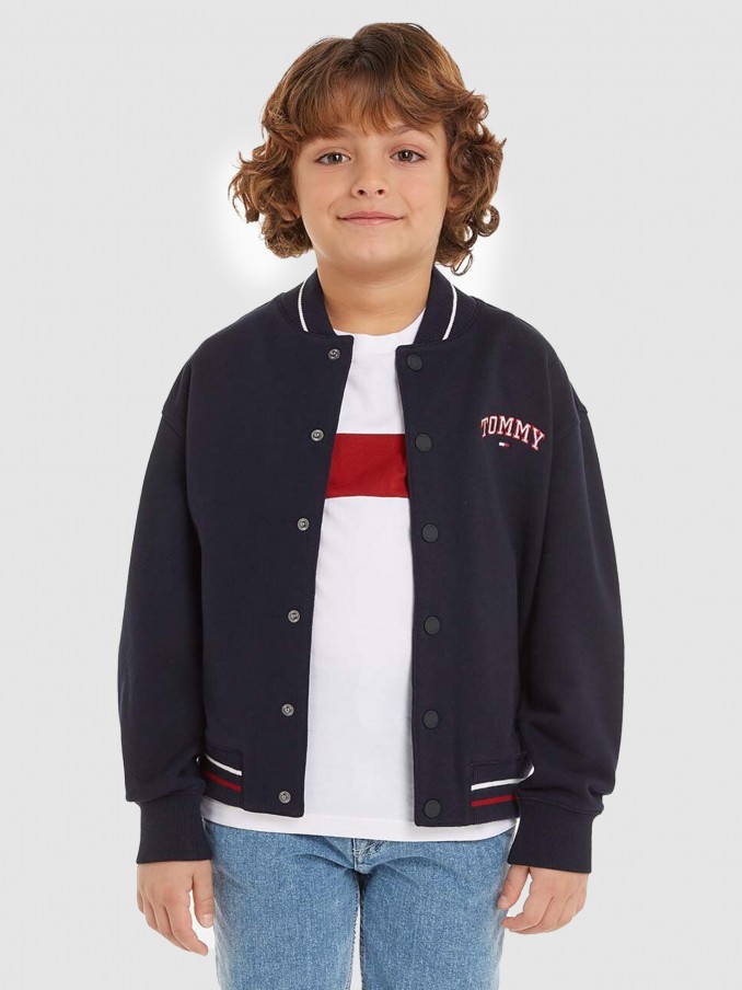 Chaqueta Unisex Nio Azul Marino Tommy Jeans Kids