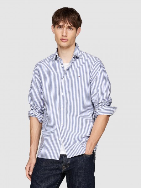 Camisa Homem Classic Poplin Tommy Hilfiger