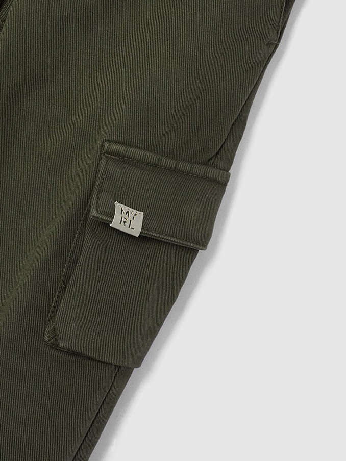 Pantalones Niño Verde Musgo Mayoral