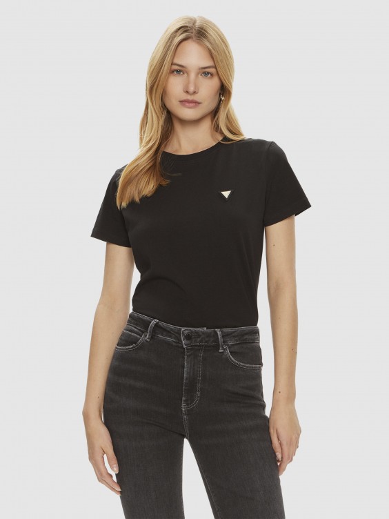 T-Shirt Woman Guess Underwear Black Mellmak