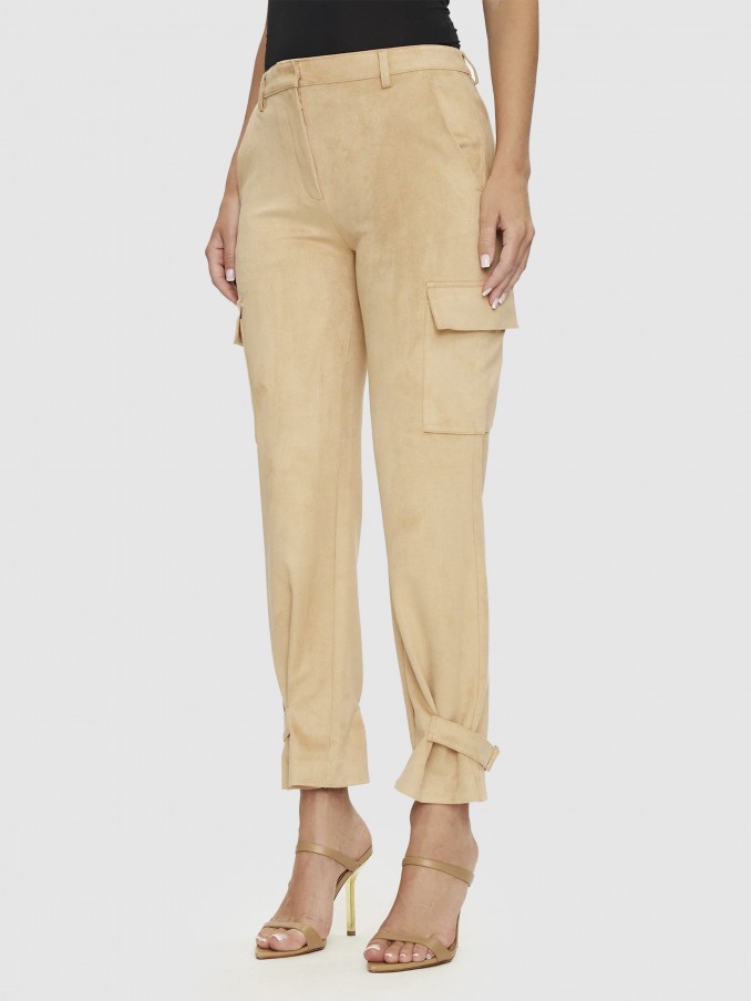 Pants Woman Beige Guess