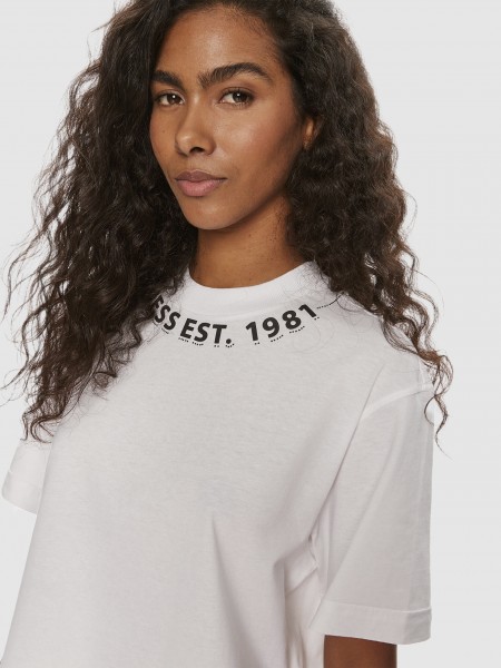T-Shirt Mulher Guess T-Shirt Mulher Guess