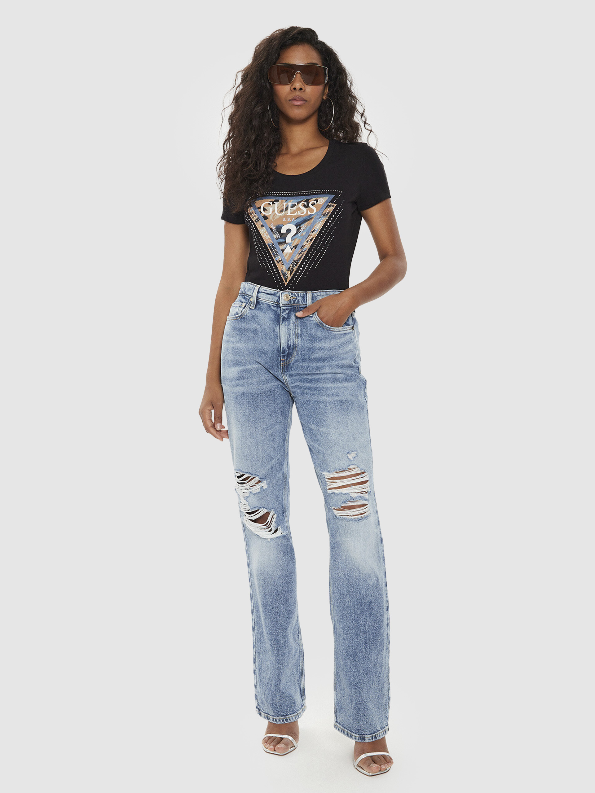 Camiseta Mujer Guess
