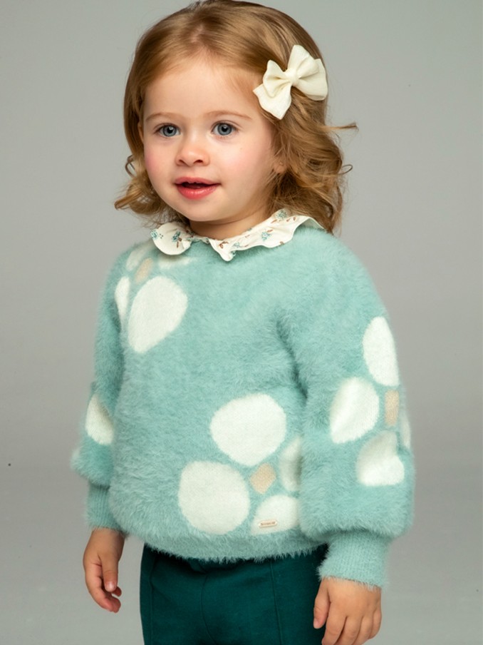 Pullover Baby Girl Blue Mayoral