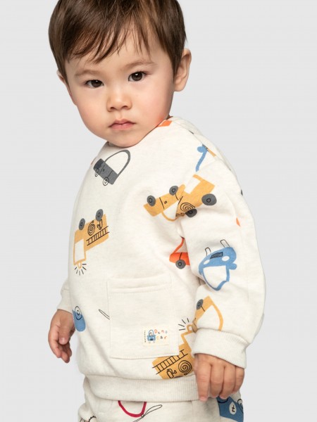 Jumper Baby Boy Beige Mayoral