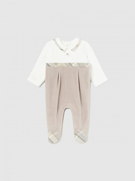 Babygrows Bebe Nio Beige Mayoral