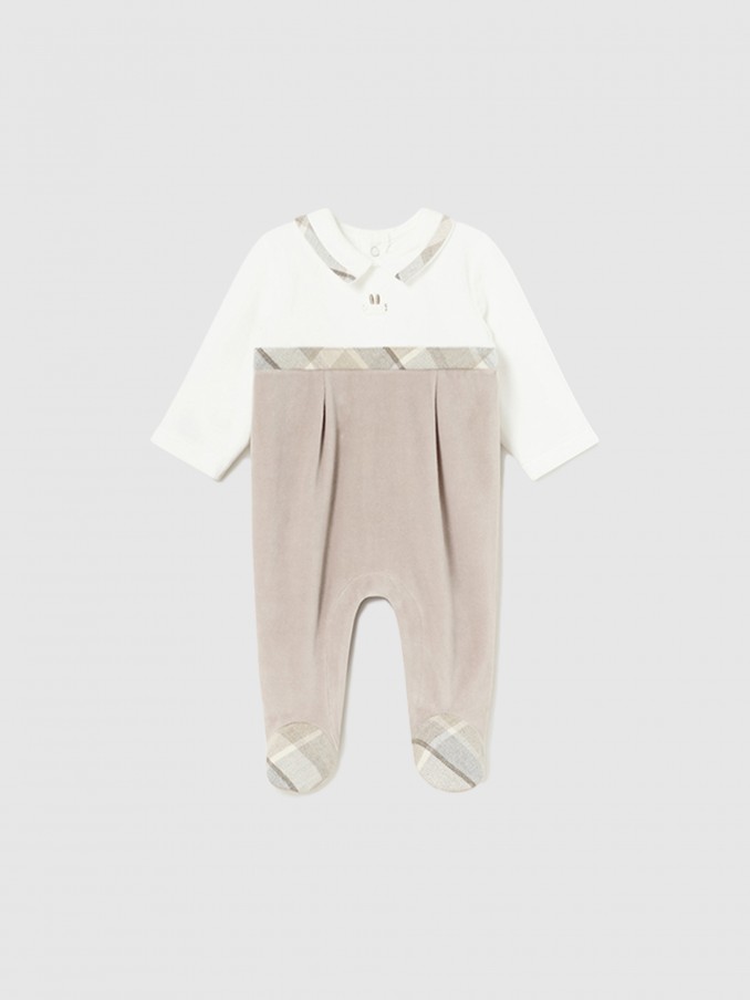 Babygrows Bebe Nio Beige Mayoral