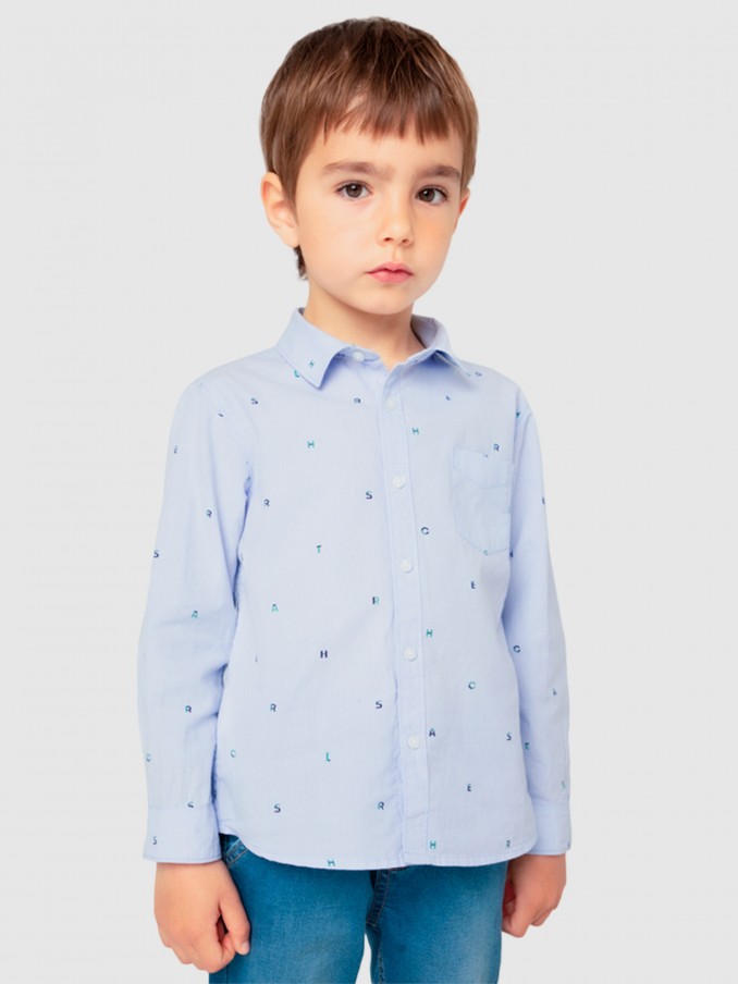 Shirt Boy Light Blue Mayoral