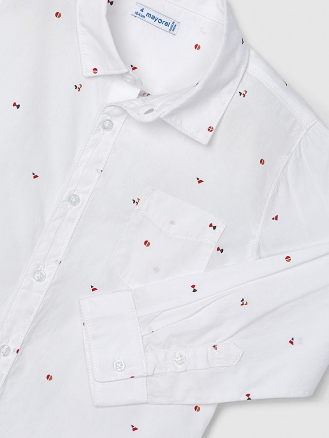 Shirt Boy White Mayoral