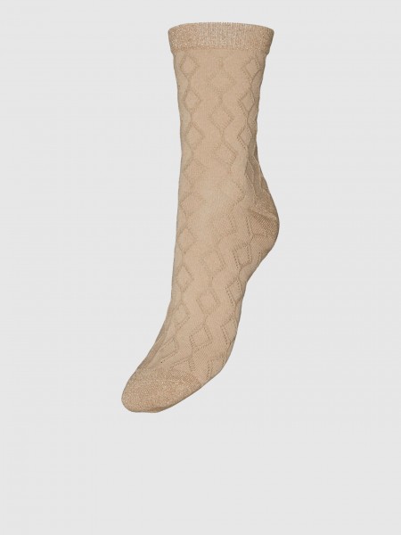 Calcetines Mujer Beige Vero Moda