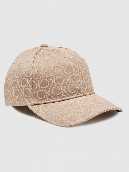 Sombreros Mujer Beige Calvin Klein