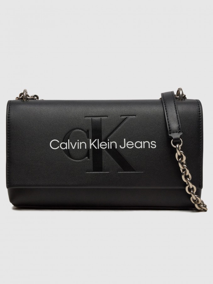 Bolsos de Hombro Mujer Negro Calvin Klein