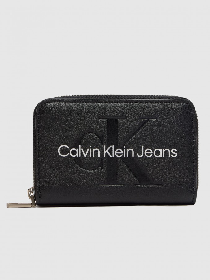 Wallet Woman Black Calvin Klein