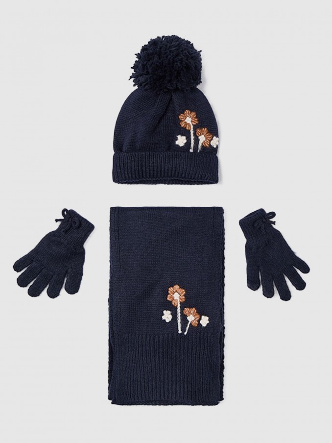 Beanie Girl Navy Blue Mayoral