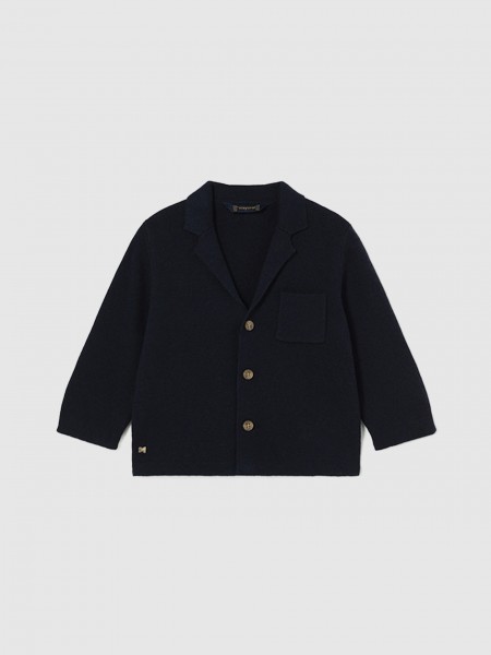 Jacket Baby Boy Navy Blue Mayoral