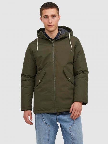 Chaqueta Hombre Verde Jack & Jones