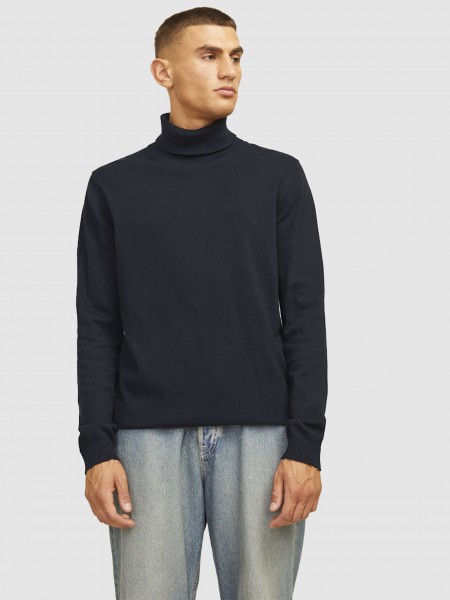 Pullover Man Navy Blue Jack & Jones