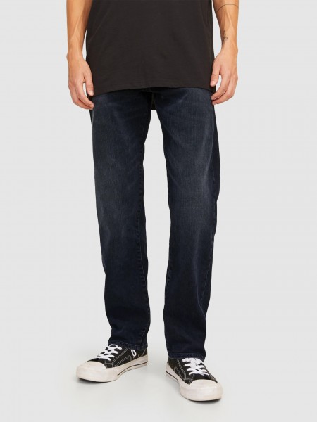 Pantalones Hombre Jeans Oscuros Jack & Jones