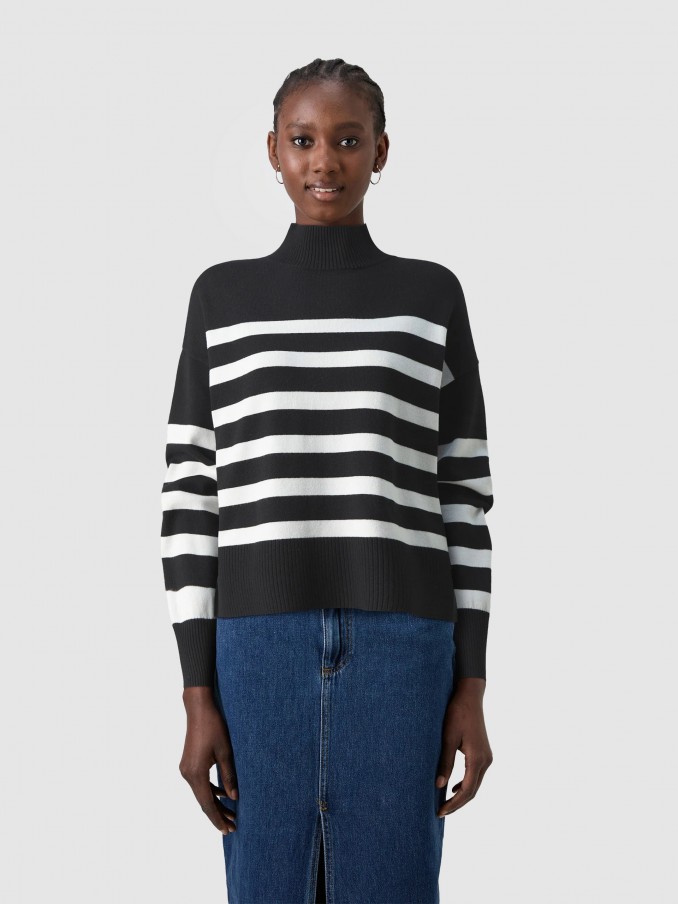 Pullover Woman Stripes Only