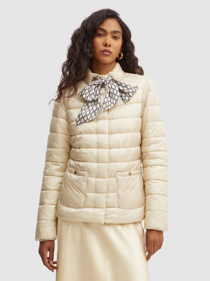 Jacket Woman Cream Marciano