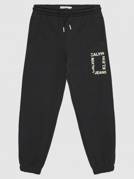 Pantalones Nio Negro Calvin Klein