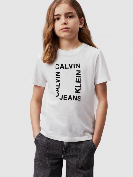 T-Shirt Menino Maxi Calvin Klein