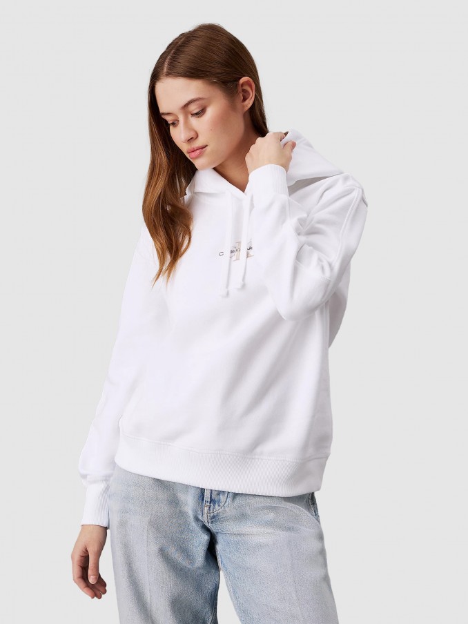 Jumper Woman White Calvin Klein