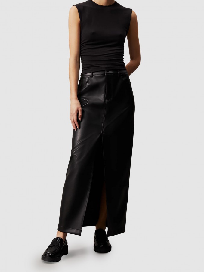 Skirt Woman Black Calvin Klein