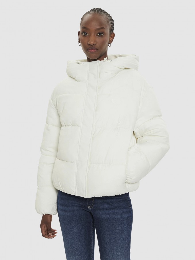 Jacket Woman Cream Calvin Klein